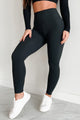 In Good Company High Waisted Leggings (Black) - NanaMacs