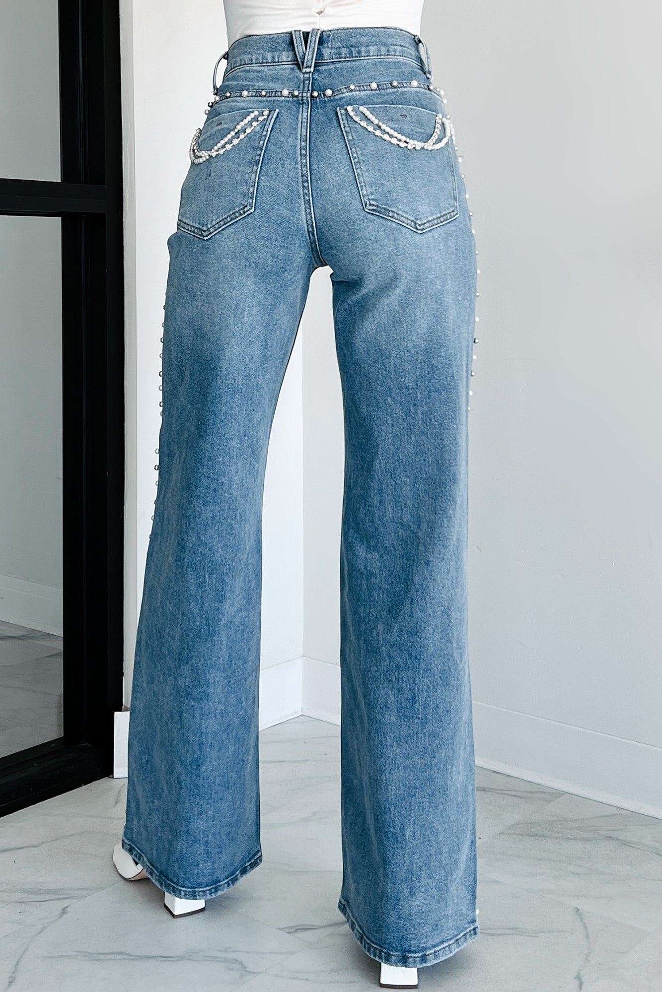 Bringing The Style Embellished Jean (Medium Stone)