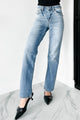 Anderson High Waist Judy Blue Straight Leg Jeans (Medium) - NanaMacs