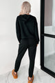 Cool As A Cucumber Hoodie & Sweatpants Set (Black) - NanaMacs