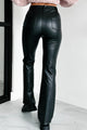 Thrills & Chills Faux Leather Pants (Black)