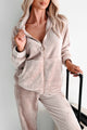 Exquisitely Cozy Fleece Lounge Set (Nude) - NanaMacs