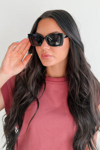 Hiding My Stare Square Frame Sunglasses (Multiple Color Options) - NanaMacs