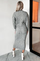 Remembering Fondly Sweater Knit Set (Heather Grey) - NanaMacs