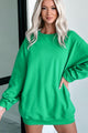 Lightweight Crewneck Sweatshirt (Kelly) - NanaMacs