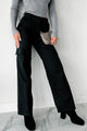 Janae High Rise Eunina Cargo Pants (Washed Black) - NanaMacs