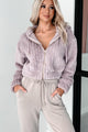 Big Softie Hooded Sherpa Jacket (Sweet Rose) - NanaMacs