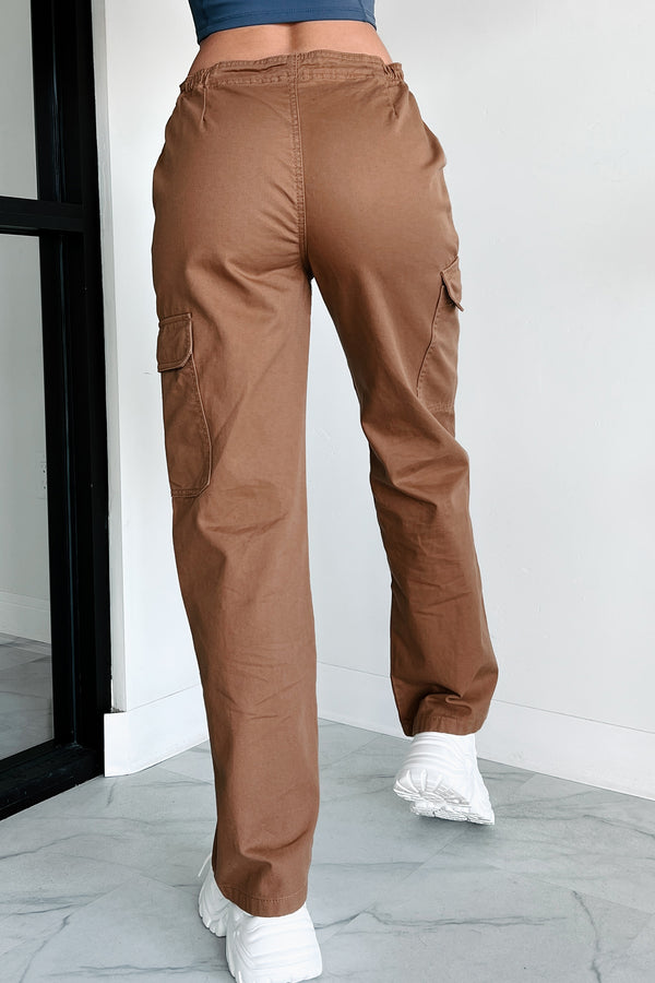 Colson Cargo Pants (Camel) - NanaMacs