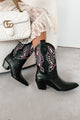 Cowgirl Glory Western Cowboy Boots (Black) - NanaMacs