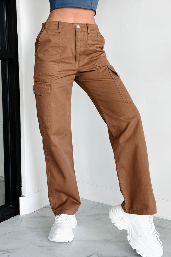 Colson Cargo Pants (Camel) - NanaMacs