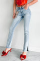 Polina Kancan Mid Rise Y2K Bootcut Jeans (Medium) - NanaMacs