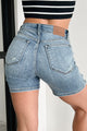 Bruce Mid Rise Distressed Judy Blue Shorts (Medium) - NanaMacs