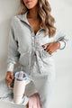 Winning Takes Time Lounge Set (Heather Grey)