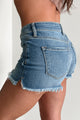 Problem Solved Mid Rise Kancan Denim Shorts (Medium) - NanaMacs