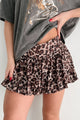 Wild Streak Printed Bubble Skirt (Leopard) - NanaMacs