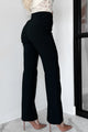 Sophisticated Concept Front Seam Dress Pant (Black) - NanaMacs
