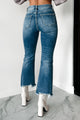 Karina High Rise Crop Flare Risen Jeans (Medium) - NanaMacs