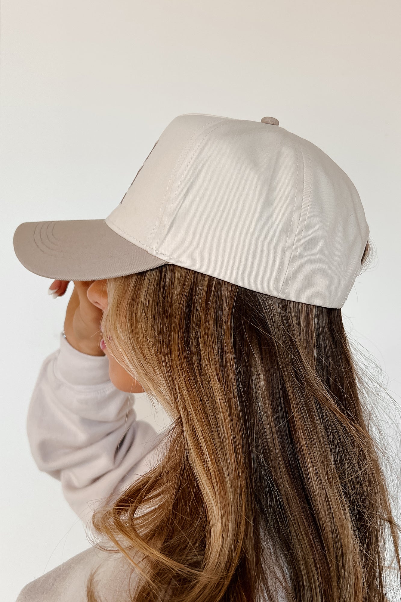 "In My Salty Era" Embroidered Baseball Cap (Beige) - NanaMacs