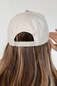 "In My Salty Era" Embroidered Baseball Cap (Beige) - NanaMacs