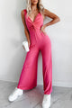 Sonoma Sway Twist-Front Jumpsuit (Light Fuchsia) - NanaMacs