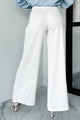 Working Together Wide Leg Pants (Off White) - NanaMacs