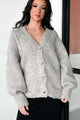 Keeping You For Myself Fuzzy Sweater Cardigan (Mocha) - NanaMacs