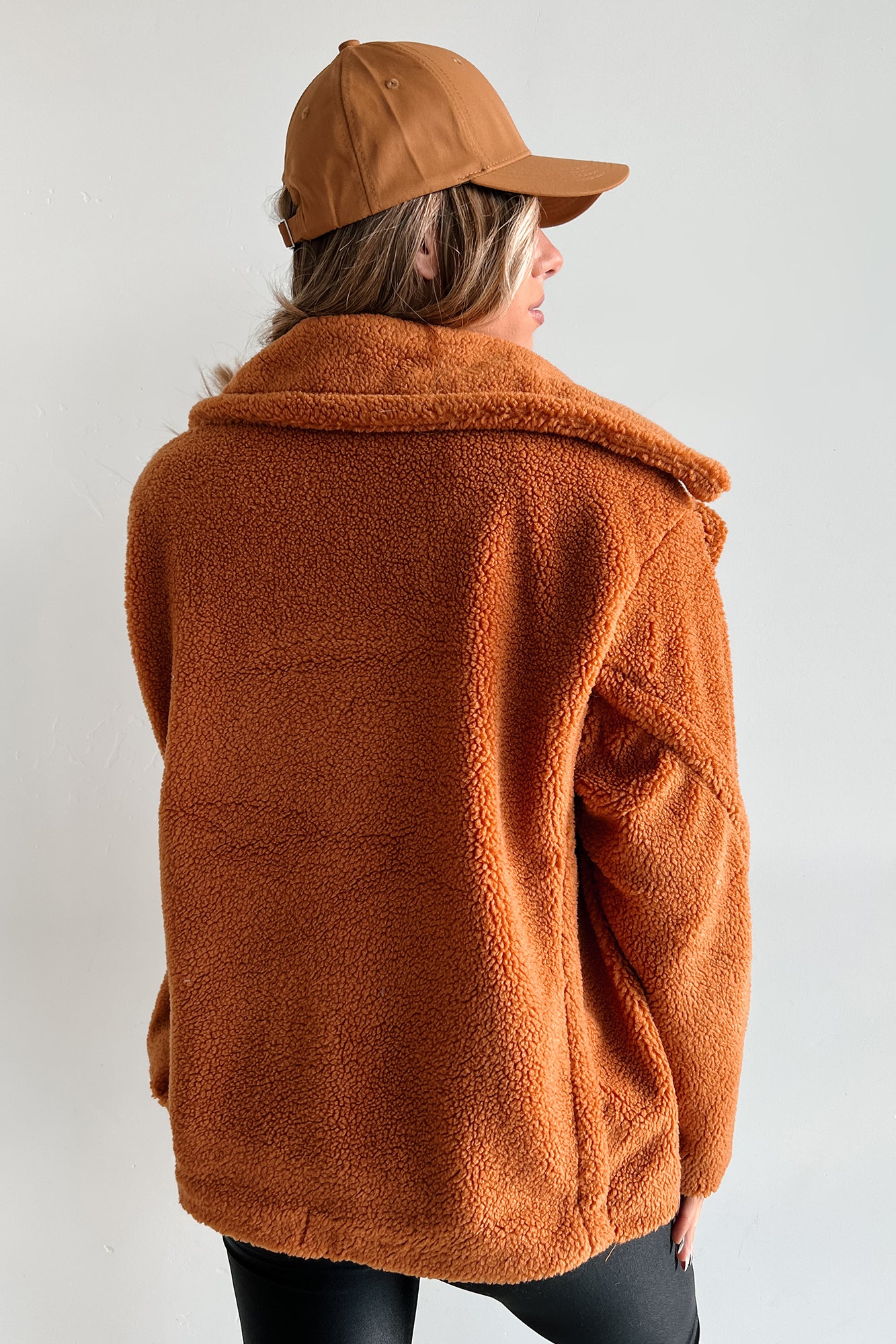 Mountain Ridge Sherpa Coat (Camel) - NanaMacs