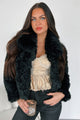 The Plush Life Faux Fur Jacket (Black) - NanaMacs