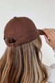 Consistently Casual Solid Baseball Cap (Brown) - NanaMacs