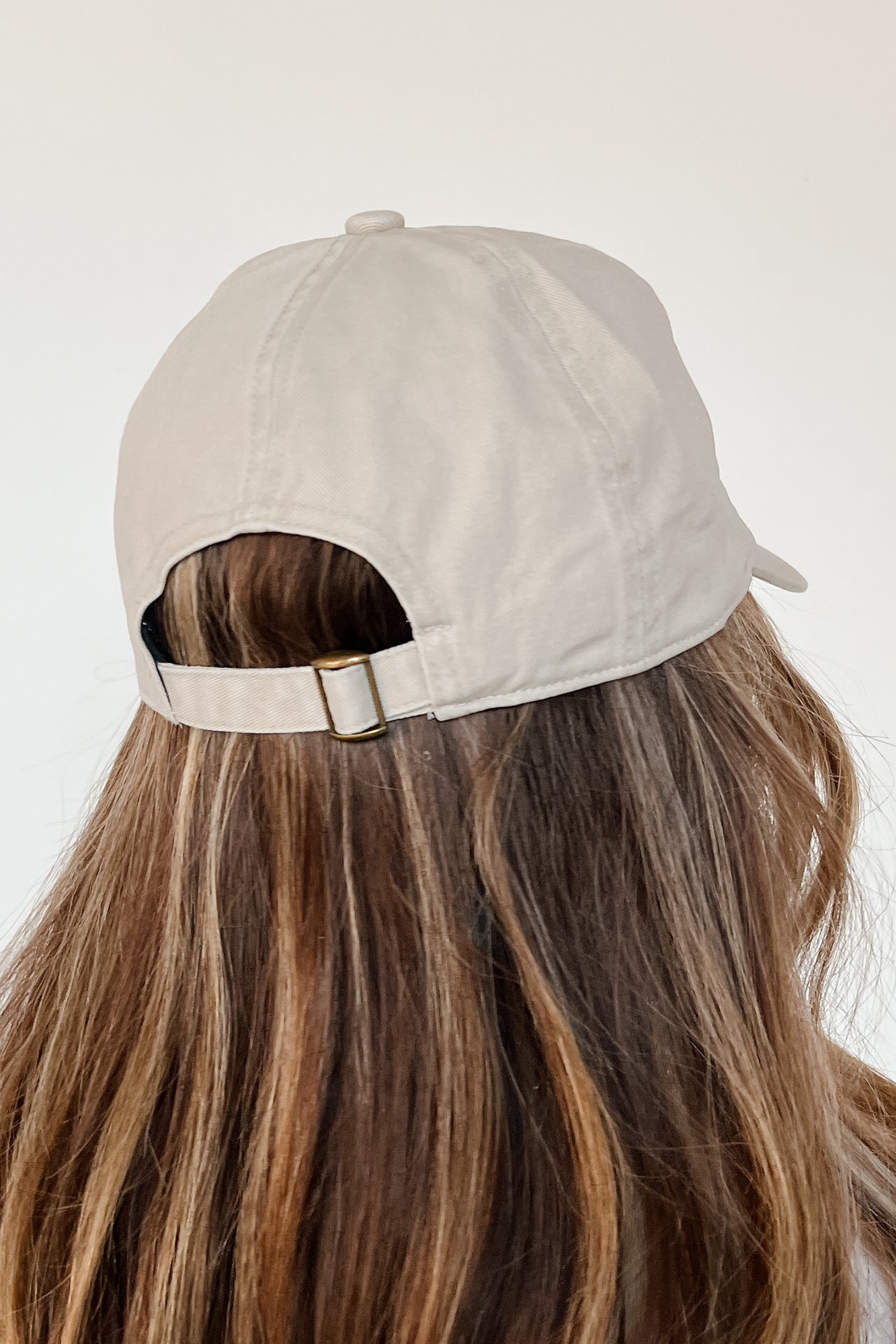 Consistently Casual Solid Baseball Cap (Stone) - NanaMacs