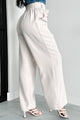 Confident Appeal Wide Leg Pants (Tan) - NanaMacs