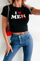 "I Love Me" Graphic Tee (Black) - NanaMacs