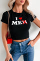 "I Love Me" Graphic Tee (Black) - NanaMacs