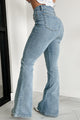 Malina High Rise Western Flare Judy Blue Jeans (Medium) - NanaMacs