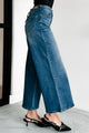 Lowell High Rise Wide Leg Cello Crop Jeans (Medium) - NanaMacs