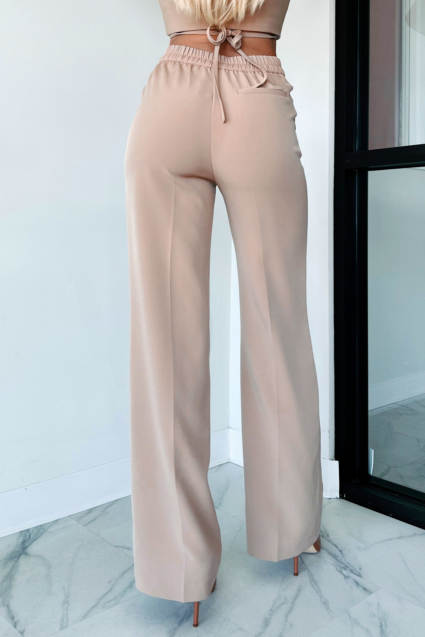 Pressure's On Straight Leg Dress Pants (Khaki) - NanaMacs