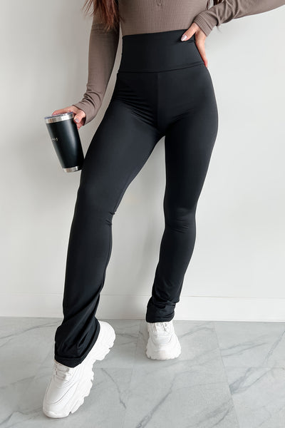 Reshaping My Reality Flare Leggings (Black)