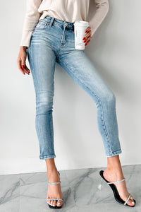 Milana Mid Rise Crop Skinny Risen Jeans (Medium) - NanaMacs