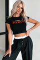 "J'adore Paris" Graphic Tee (Black)