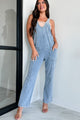 Sarika Denim Jumpsuit (Medium Denim) - NanaMacs