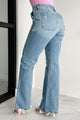 Fitzgerald High Rise Wide Flare Kancan Jeans (Medium) - NanaMacs