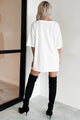 "The Wild West" Oversized Graphic Tee (Ivory) - NanaMacs