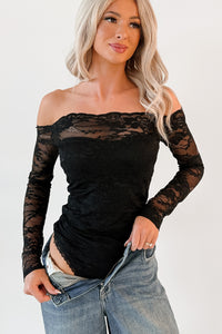 Embracing You Floral Mesh Bodysuit (Black) - NanaMacs