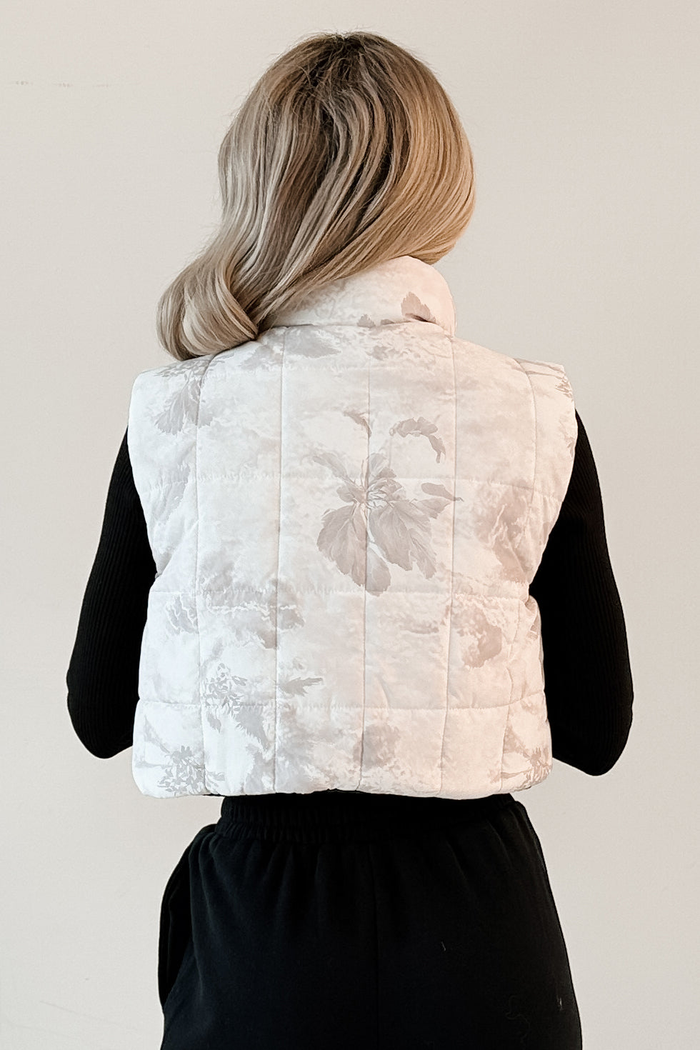 Ellery Papermoon Reversible Puffer Vest (White/Grey) - NanaMacs