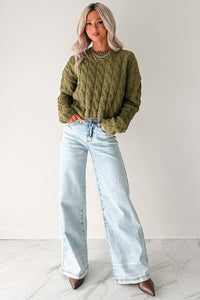 Ledger Tummy Control Wide Leg Saige Denim Jeans (Medium) - NanaMacs