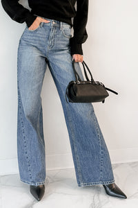 Jianna High Rise Wide Leg Cello Jeans (Medium) - NanaMacs