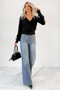 Jianna High Rise Wide Leg Cello Jeans (Medium) - NanaMacs