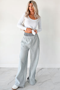 Darling Days Gingham Boxer Waist Sweatpants (Blue) - NanaMacs