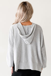 Perfect Patience Oversized Papermoon Sweater Hoodie (Blue) - NanaMacs