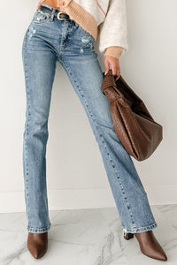 Lara Saige Denim Tummy Control Slim Bootcut Jeans (Medium) - NanaMacs